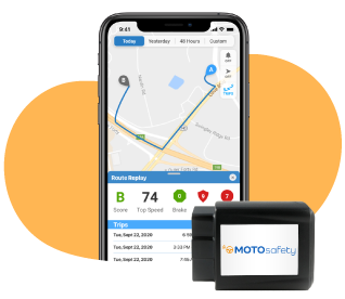 MOTOsafety  Teen GPS Tracking Device
